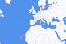 Flyreiser fra Praia, Kapp Verde til Kalmar, Sverige
