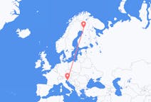 Flug frá Rovaniemi, Finnlandi til Trieste, Ítalíu