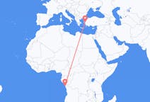 Flights from Cabinda, Angola to İzmir, Turkey
