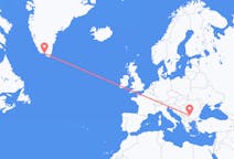 Loty z Sofia, Bułgaria do Qaqortoq, Grenlandia