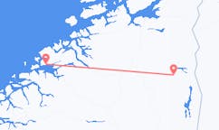 Loty z miasta Røros do miasta Molde