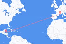 Flyrejser fra Coxen hul, Honduras til Marseille, Frankrig