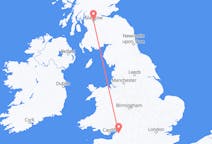 Flyrejser fra Glasgow, Skotland til Bristol, England