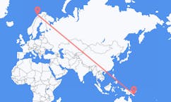 出发地 巴布亚新几内亚出发地 图菲目的地 挪威Tromsö的航班