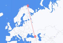 Fly fra Kirkenes til Kars