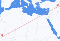 Flights from Bamako, Mali to Hakkâri, Turkey