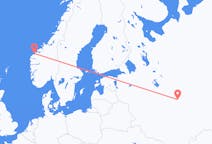 Vluchten van Nizjni Novgorod naar Ålesund