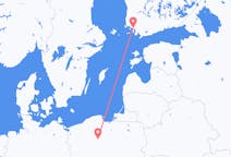 Fly fra Bydgoszcz til Åbo
