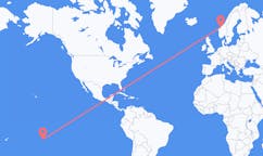 Flights from Tahiti to Molde