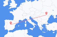 Flights from Bacau to Madrid