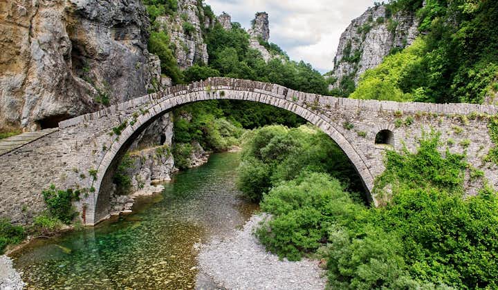 Photo of Plakidas Bridge in Ioannina in Greece by DanaTentis