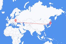 Flyreiser fra Misawa, Japan til Cluj-Napoca, Romania