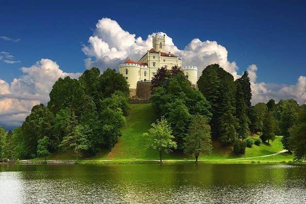 萨格勒布的瓦拉兹丁市和Trakoscan城堡私人一日游