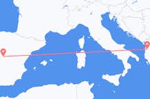 Flyrejser fra Tirana til Madrid