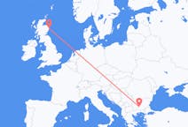 Flights from Plovdiv, Bulgaria to Aberdeen, the United Kingdom