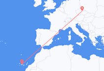 Flights from Tenerife, Spain to Pardubice, Czechia