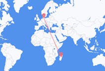 Flights from Antananarivo, Madagascar to Lubeck, Germany