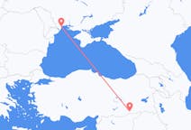 Flyg från Odessa till Mardin