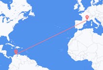 Flights from Riohacha, Colombia to Nîmes, France