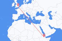 Flights from Semera to London