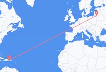 Flights from Punta Cana to Kaunas