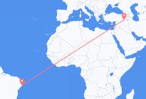 Flights from Maceió, Brazil to Şırnak, Turkey