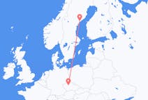 Vols depuis la ville de Prague vers la ville de Örnsköldsvik
