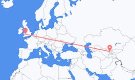 Flights from Uzbekistan to Wales