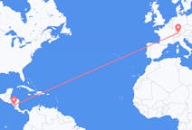 Flyrejser fra Managua, Nicaragua til Friedrichshafen, Tyskland