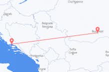 Flyreiser fra București, til Split