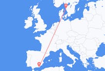Loty z Göteborg, Szwecja do Almerii, Hiszpania
