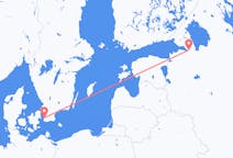 Vols de Saint-Pétersbourg, Russie vers Malmö, Suède