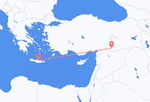 Vluchten van Iraklion naar Şanlıurfa