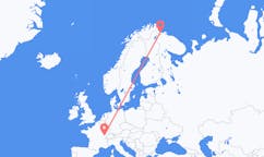 Flights from Dole, France to Kirkenes, Norway