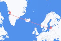 Loty z Ryga, Łotwa do Ilulissat, Grenlandia