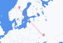 Fly fra Kharkiv til Östersund