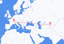 Flights from Shymkent to Geneva