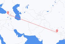 出发地 尼泊尔加德滿都目的地 土耳其卡爾斯的航班