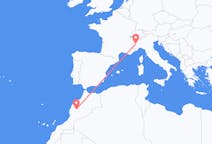 Flights from Marrakesh, Morocco to Turin, Italy
