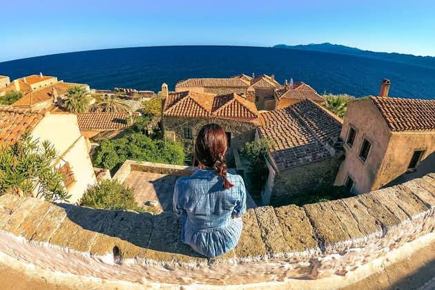 3-Day Private Peloponnese Tour from Athens to the medieval city of Monemvasia 