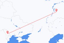 Vluchten van Samara, Rusland naar Chisinau, Moldavië
