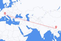 Flights from from Kunming to Milan