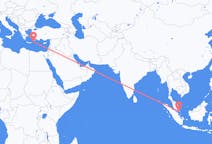Flyreiser fra Singapore, til Karpathos
