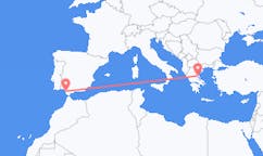 Flights from Jerez de la Frontera, Spain to Volos, Greece