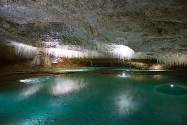 Splendid caves of Choranche in the Vercors, Isère, France.