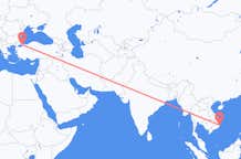 Flyreiser fra Nha Trang, til Istanbul