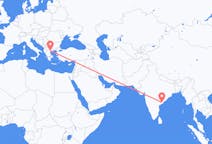 Flights from Rajahmundry, India to Thessaloniki, Greece