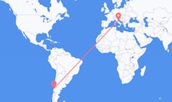 Flyreiser fra Valdivia, Chile til Ancona, Italia