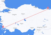 Lennot Trabzonista Bodrumiin