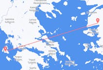 Flyrejser fra Kefallinia, Grækenland til Edremit, Tyrkiet